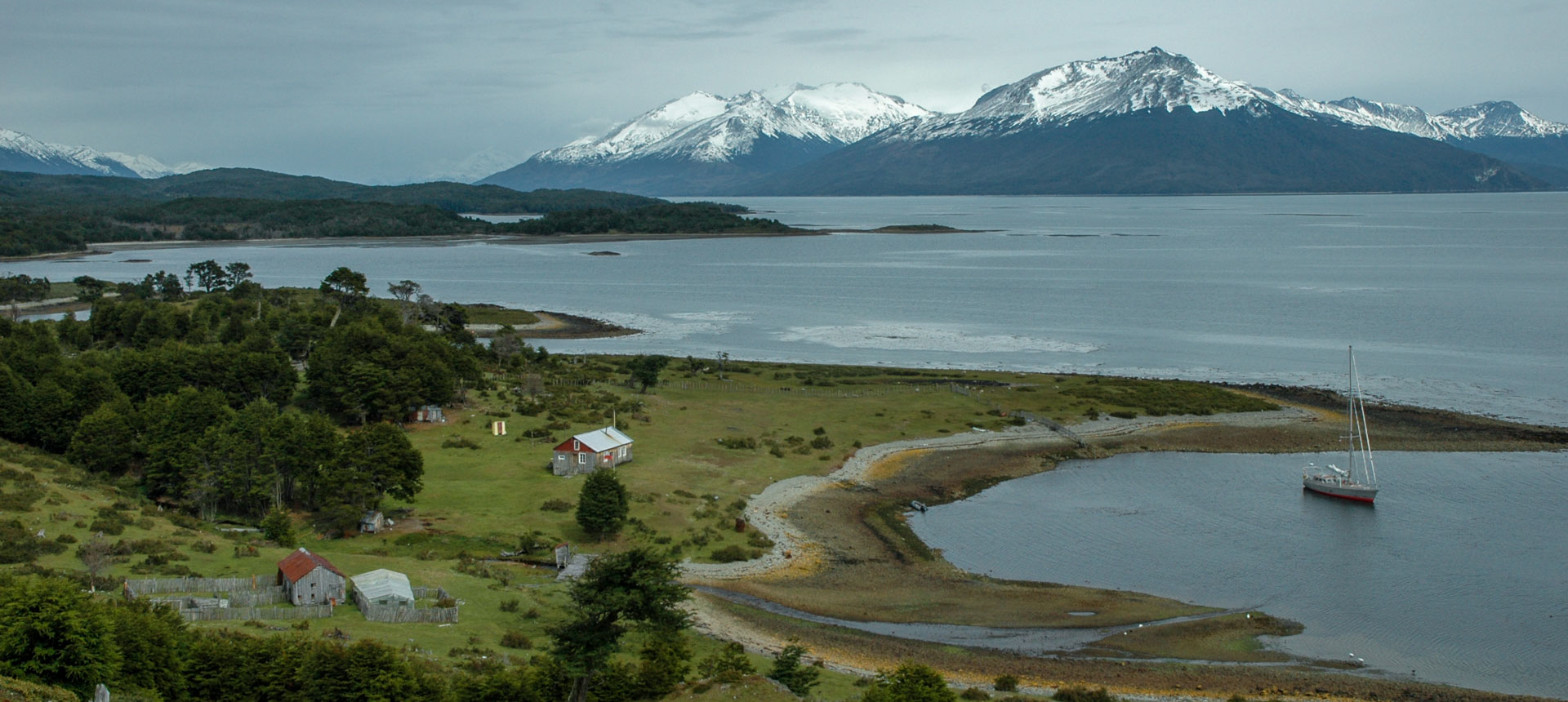 Expedition Yacht Seal sailing in Tierra del Fuego and Cape Horn